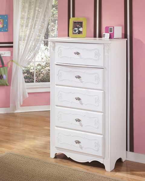 Thumbnail: Exquisite Twin Poster Bed with Mirrored Dresser, Chest and 2 Nightstands by Ashl