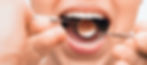mouth being examined