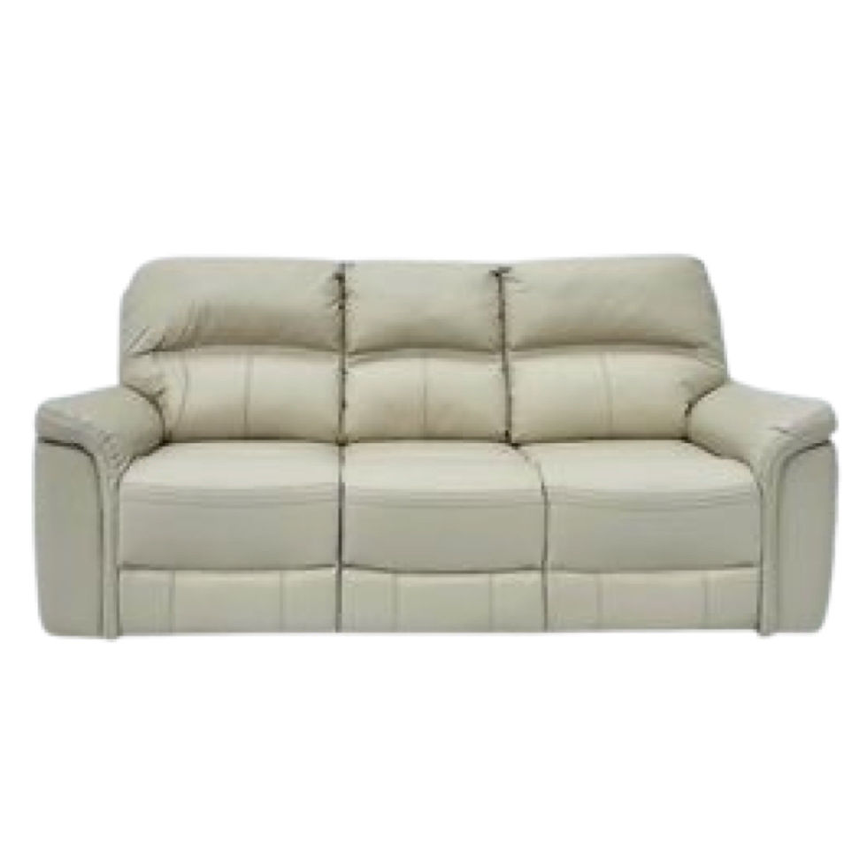 Thumbnail: Grant Ivory Designer Power Recliner Living Room Set Back order Until June 2024
