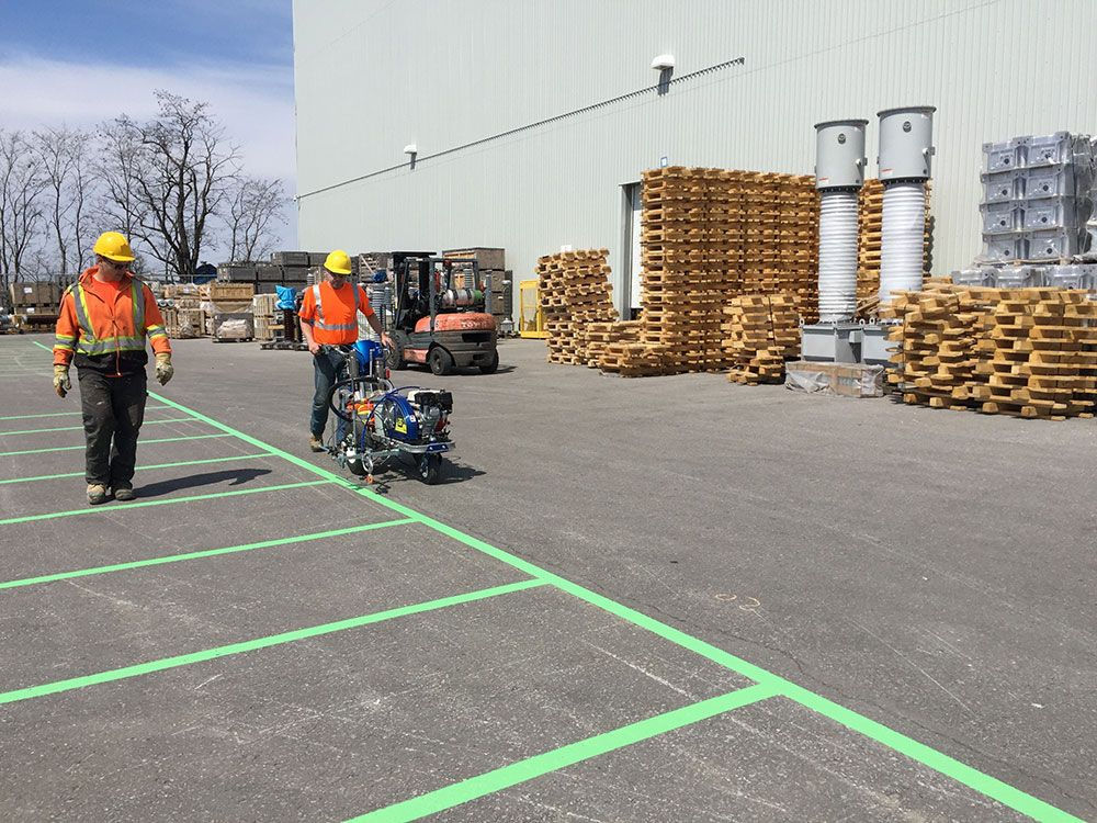 Line painting