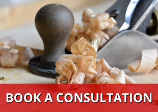 Book a Consultation | Call our millwork professionals in Mount Uniacke today! | Contact Us | Wood plainer with wood shavings