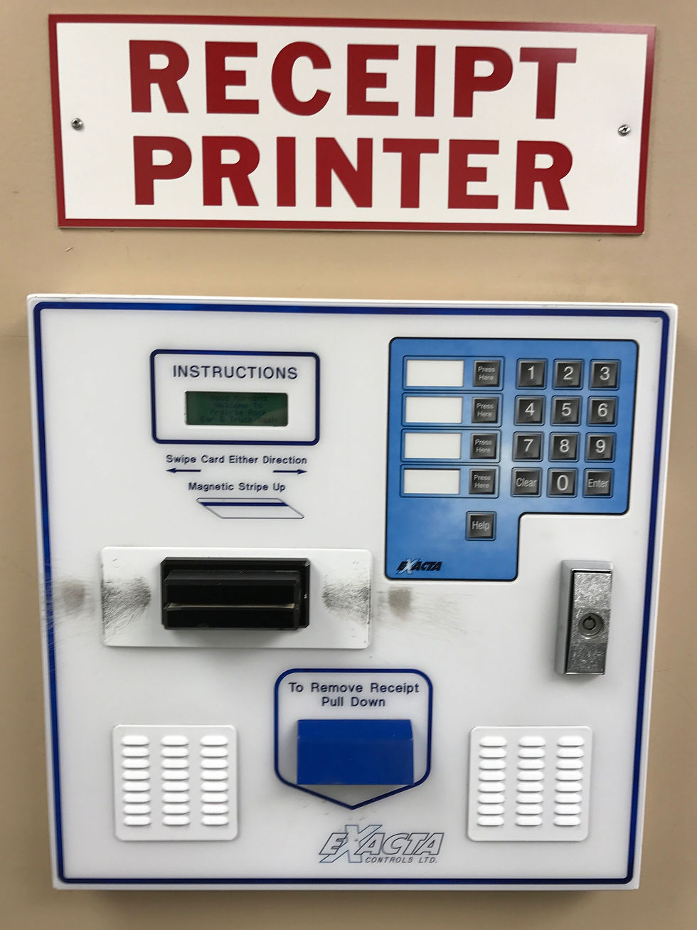 Receipt printer