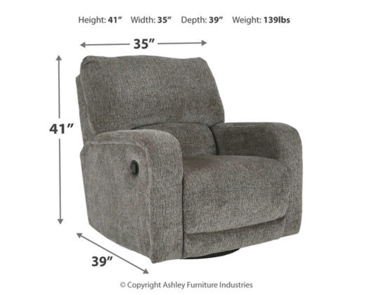 Thumbnail: Wittlich Swivel Glider Recliner Armchair with 360 Degree Swivel By Ashley Signat