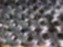 Top view of electroplated metal objects