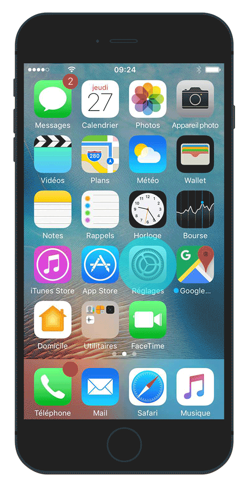iPhone Step 1
