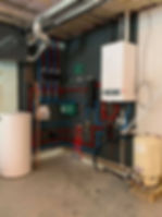 installed heating system