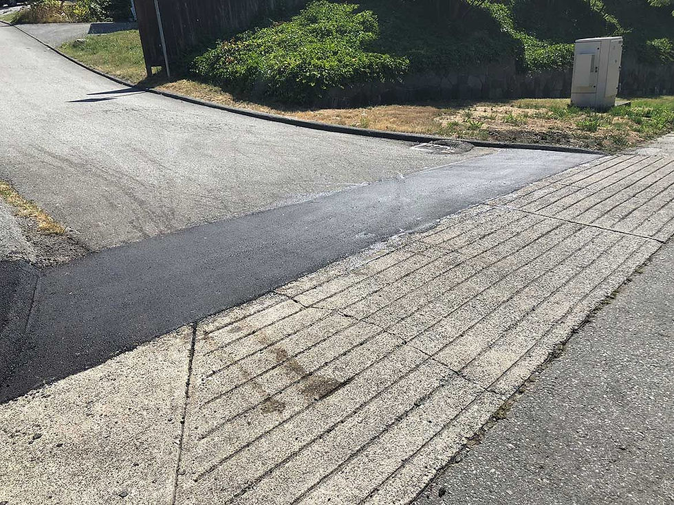 asphalt road
