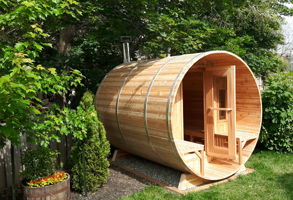 Barrel saunas