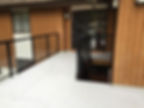 glass railing