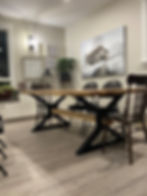 dining table with chairs