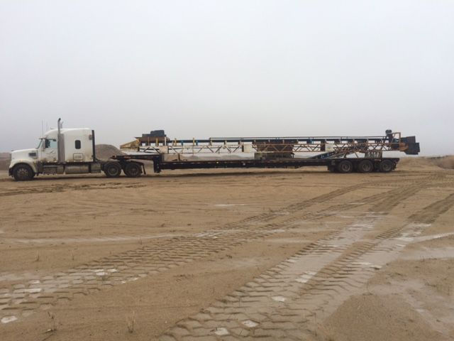 Semi-Truck with Equipment