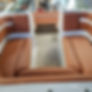 brown with cream seats