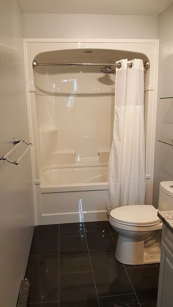renovated bathroom
