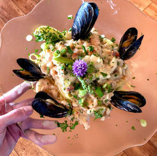 Pâtes poêler au fruits de mer