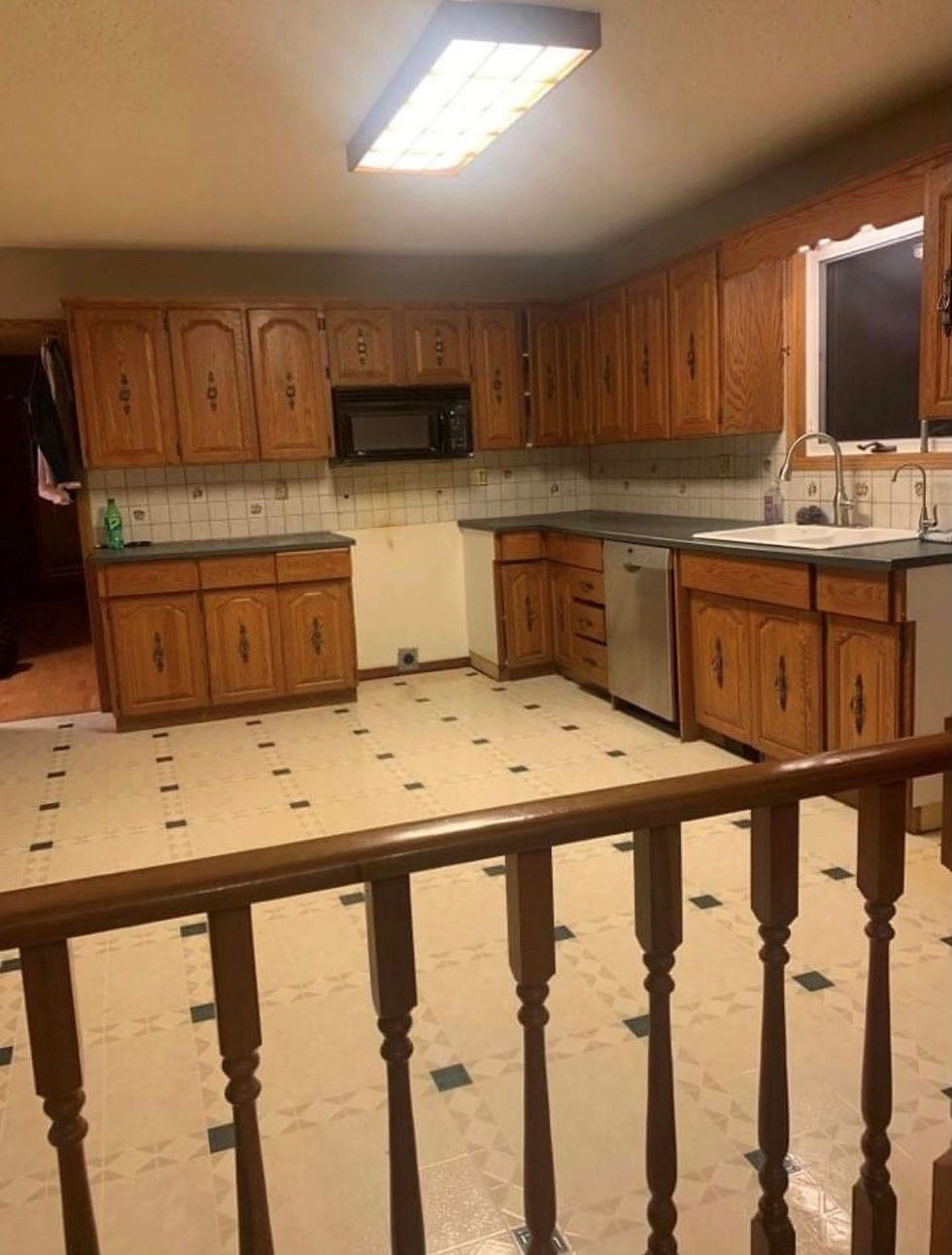 view of kitchen renovation