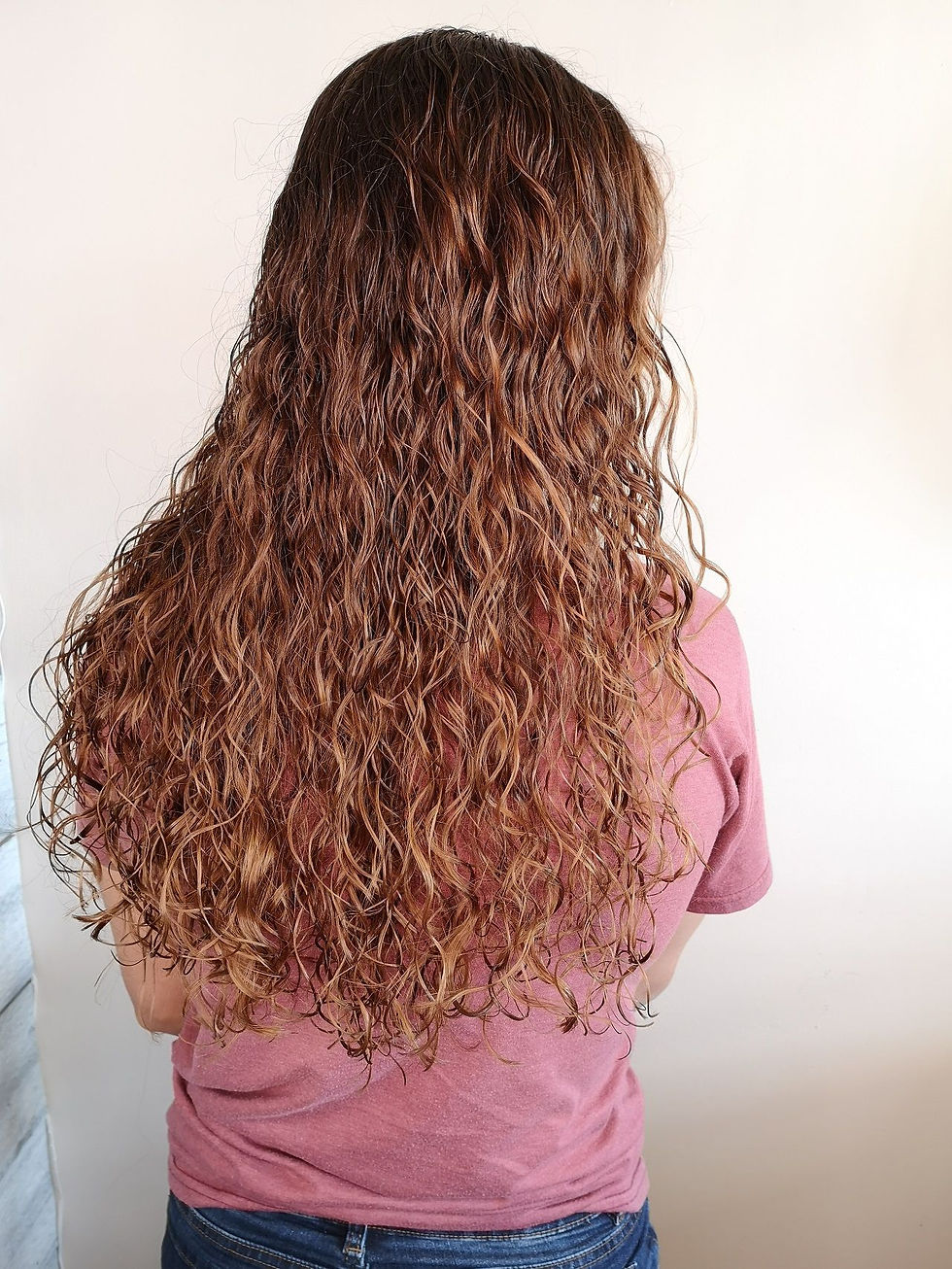 heavy curly hair