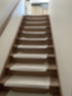 vue de l'escalier du bas