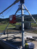Electrical machine installation at agriculture projects