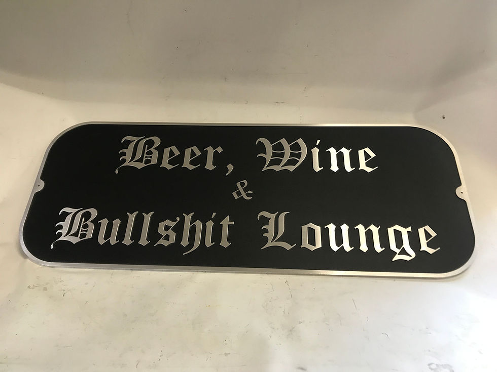 Man Cave Plaque