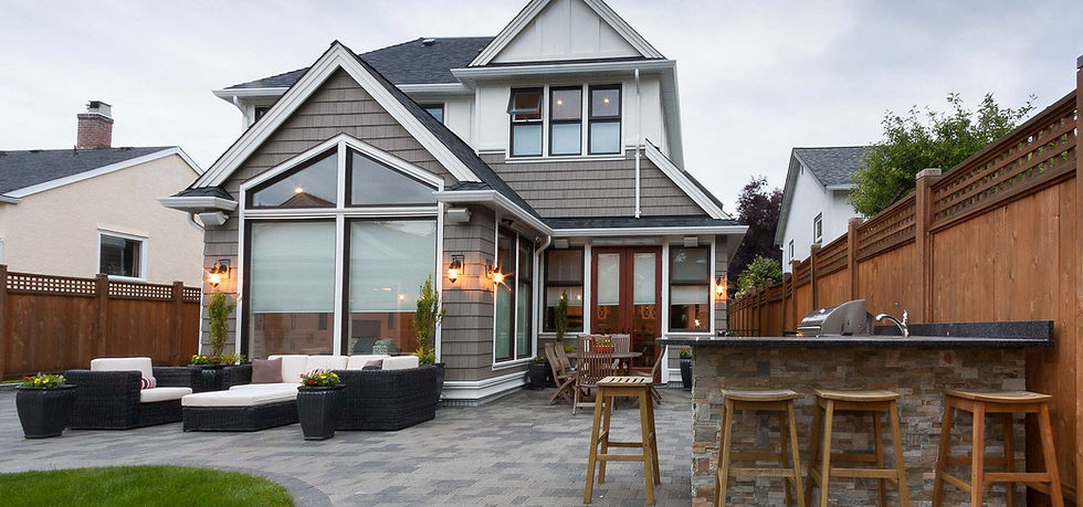 Exterior view of a house