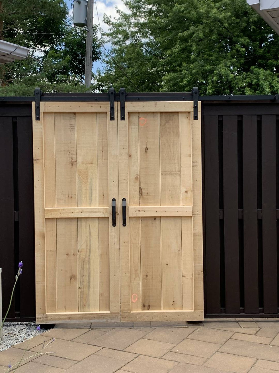 wooden door