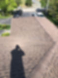 Aerial view of a house’ roof top