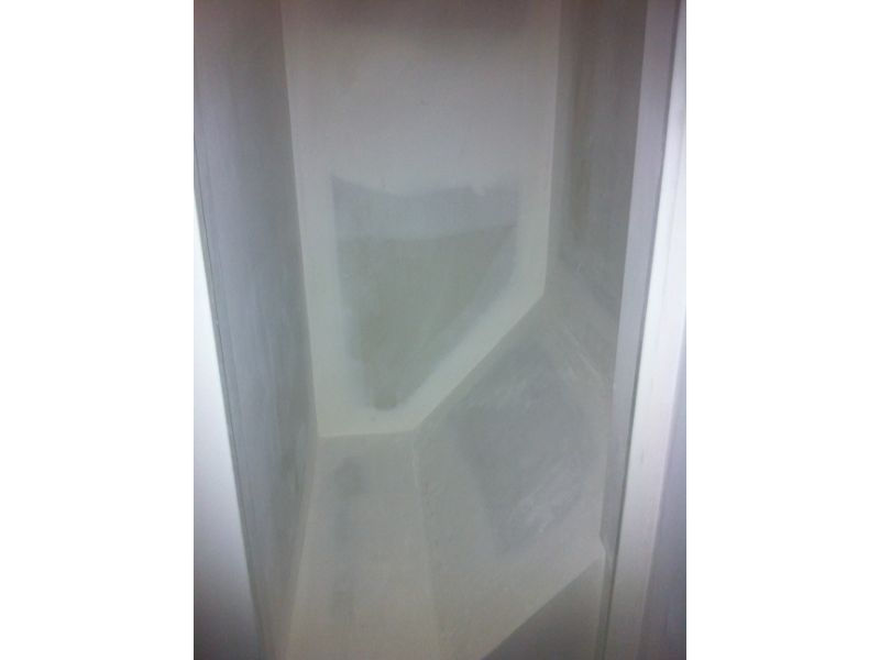 view of a wall before painting