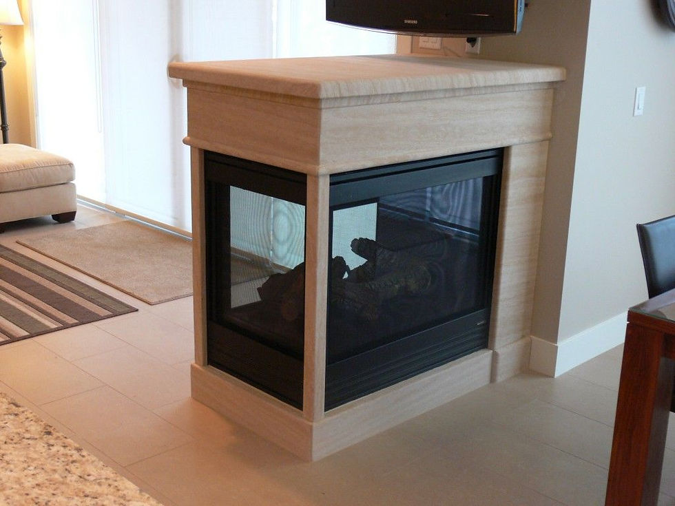 white granite other side