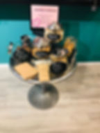 various types of snacks on display