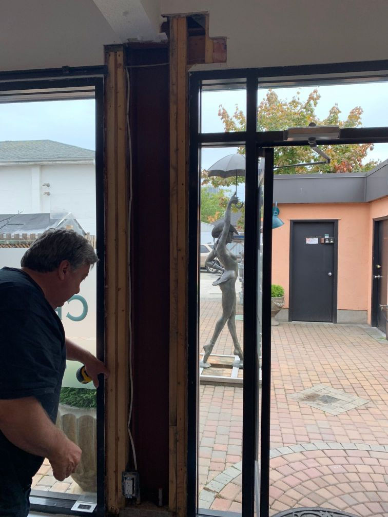 Man working