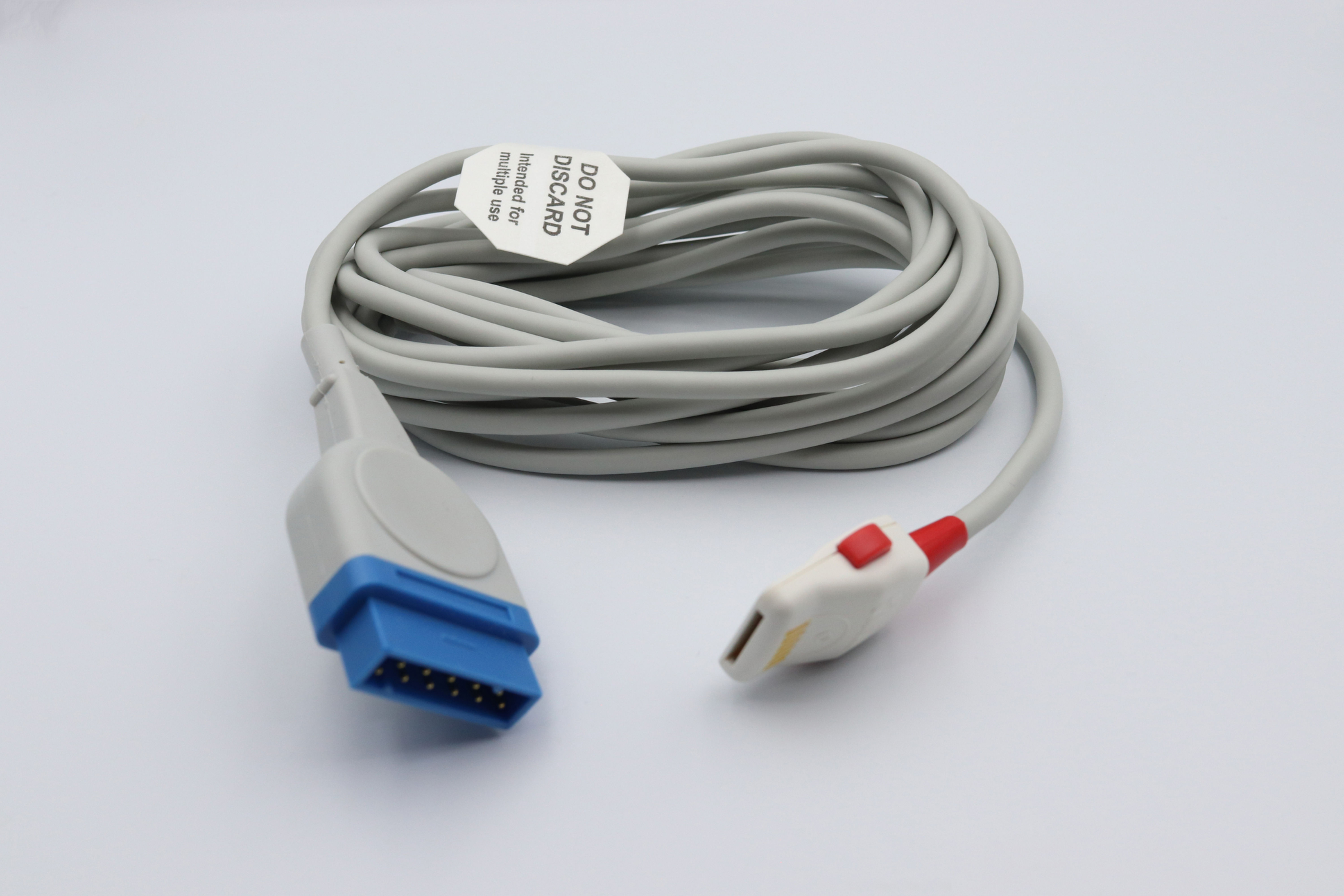 Masimo SpO2 Adapter Cables 1890 (LNOP Patient Cable PC-12-GE), Original
