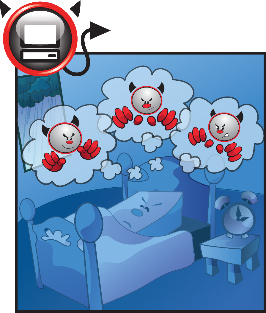 Bad dreams for naughty PCs