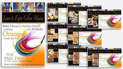 [Series 1] Learn to Enjoy Colour Mixing : Oranges