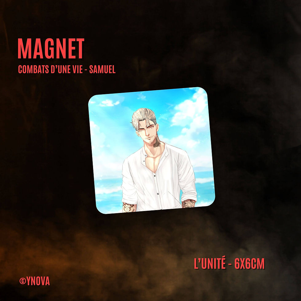 Magnet style webtoon Combats d'une vie.