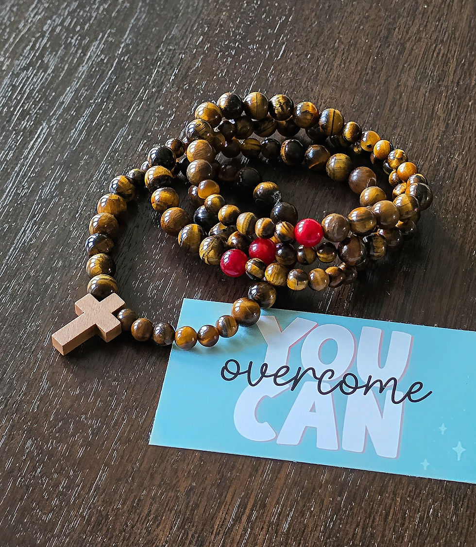 Thumbnail: Men Tiger Eye Chakra Bracelet