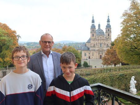 Besuch beim Bürgermeister, Oktober 2022