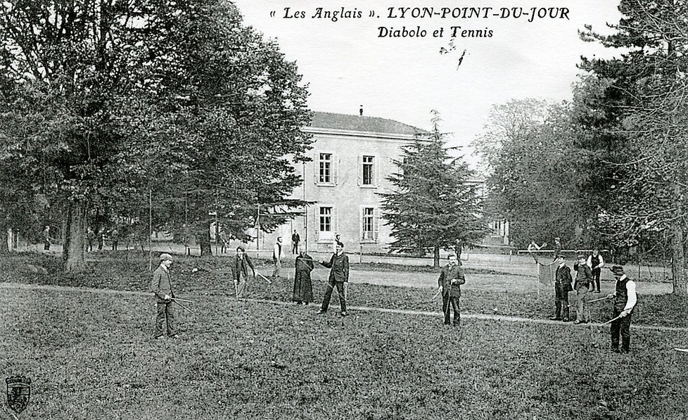 La Roseraie - Les Anglais - le tennis