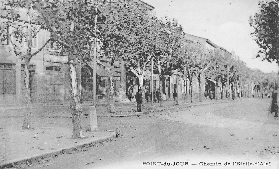 Le Point-du-Jour - chemin de l'Etoile d'Alaï