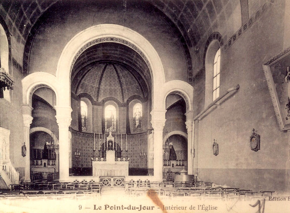 L'église du Point-du-Jour - intérieur