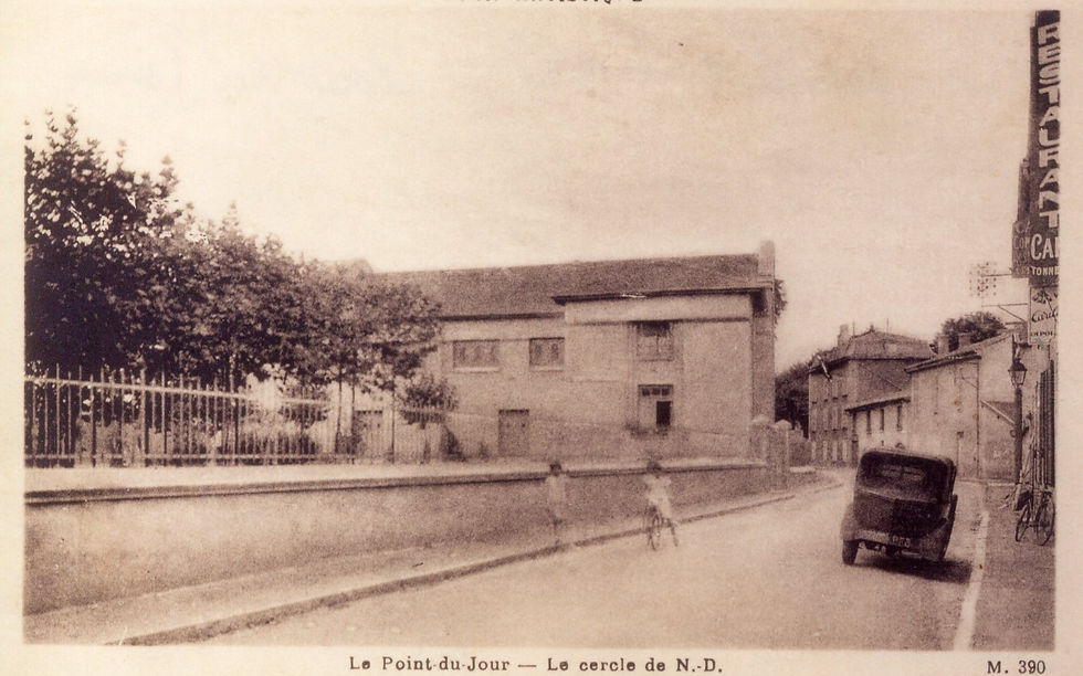Le cercle devenu théâtre