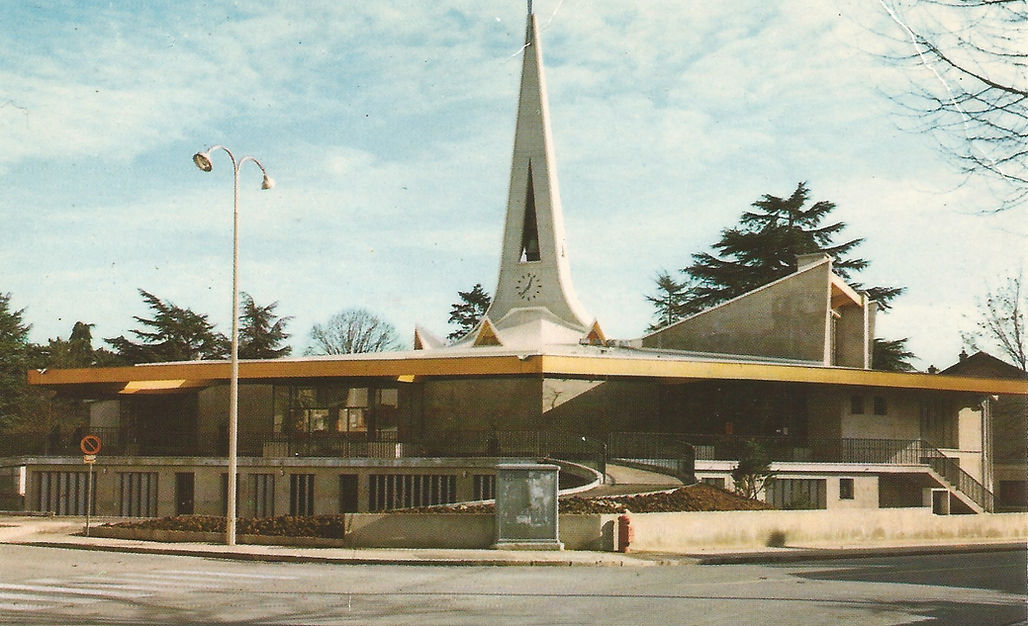L'église Notre Dame du Point-du-Jour en 1973