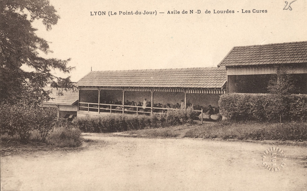 L'asile Notre-Dame de Lourdes - les cures