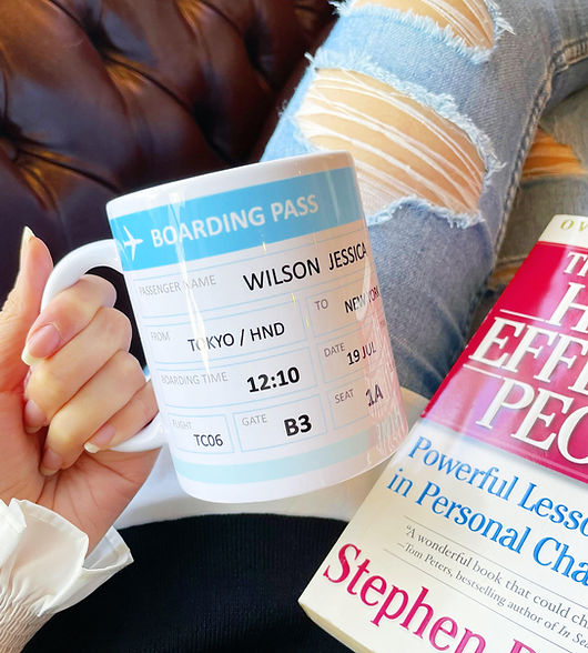 Boarding Pass Mug / ボーディングパスマグカップ