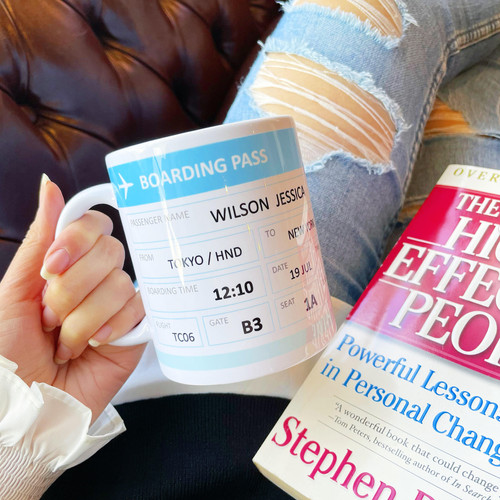 Boarding Pass Mug / ボーディングパスマグカップ