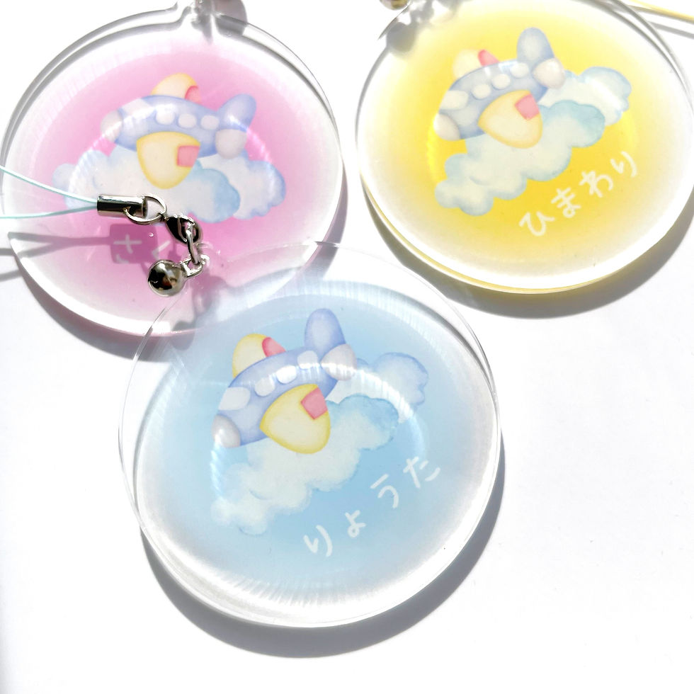 サムネイル： Customized Name Bell Tag