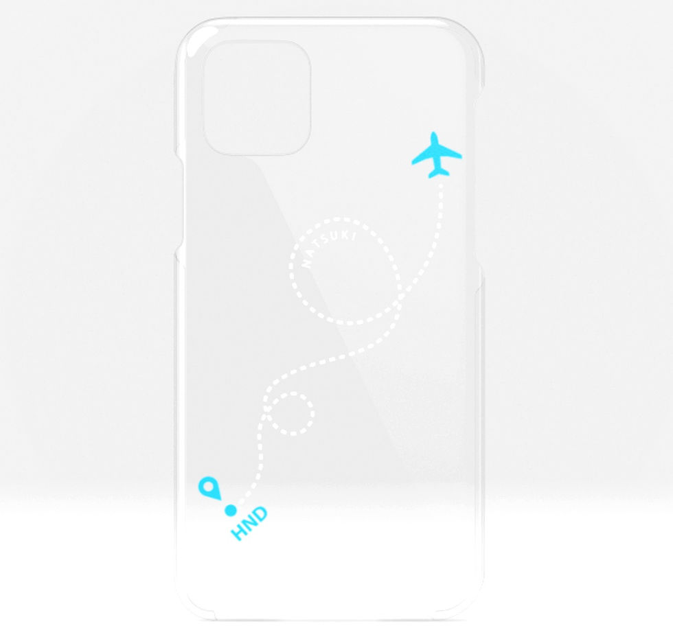 Thumbnail: En Route | Customized Name Clear Case