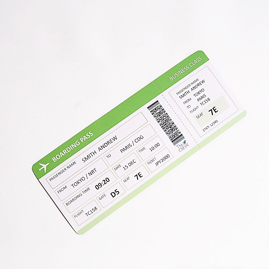 Thumbnail: お年玉付き搭乗券☆Boarding Pass
