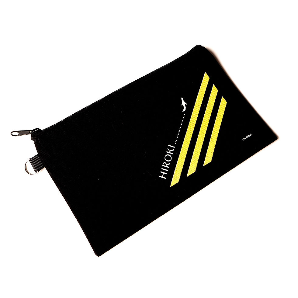 サムネイル： The Pilot | Customized Name Pouch