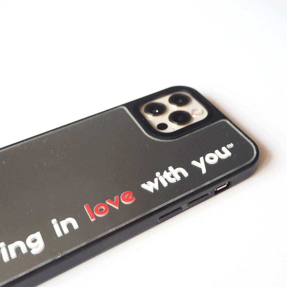 Thumbnail: Flying in love with you® | Mirror Phone Case