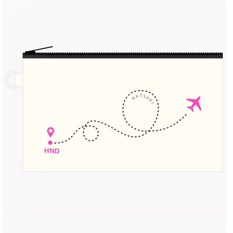 サムネイル： En Route | Customized Name Pouch